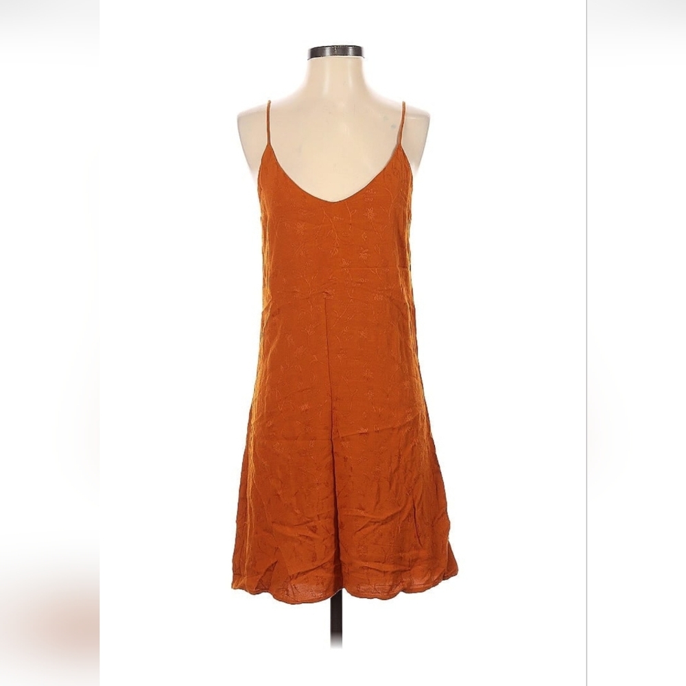 Tru Blu XS Orange Slip Dress